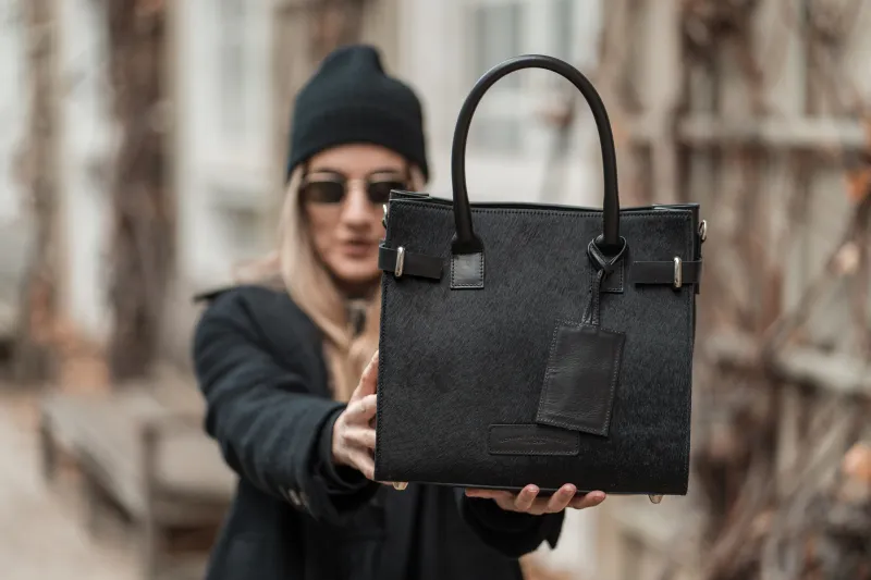 Ladybag MILA cow black